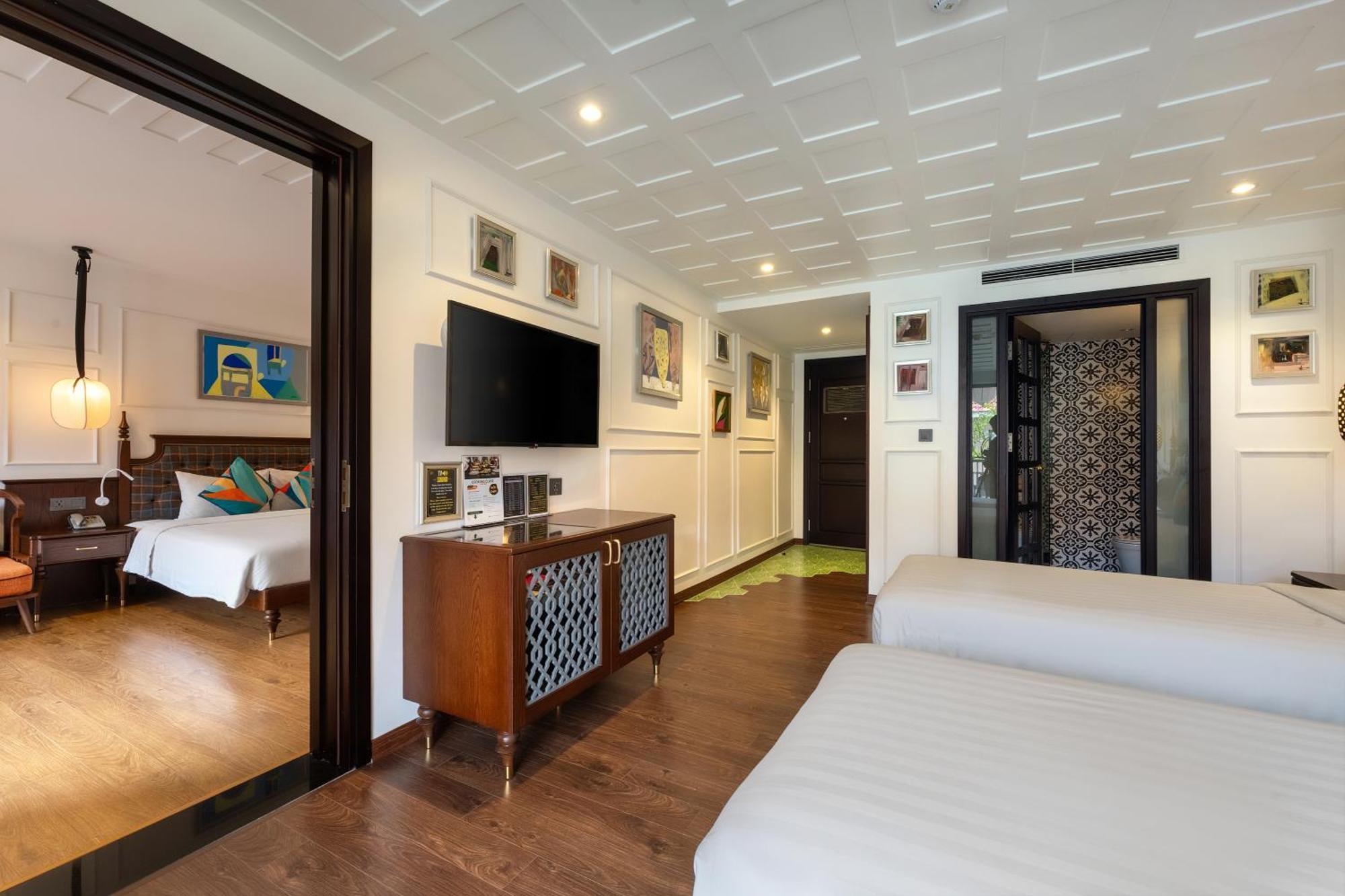 Son Hoi An Boutique Hotel & Spa Eksteriør bilde Deluxe Family Room